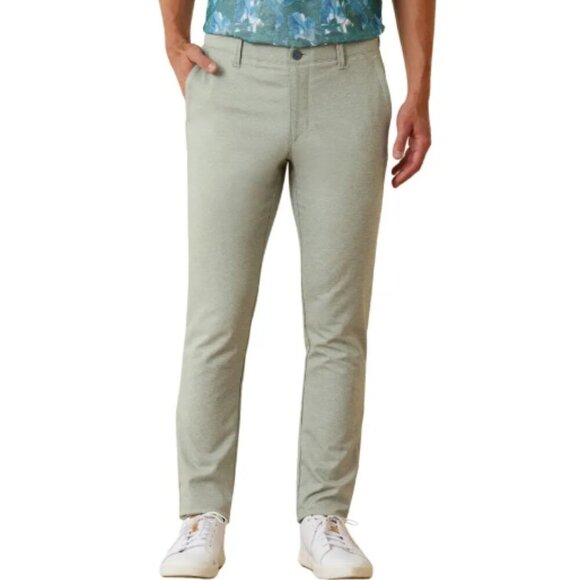 Tommy Bahama Men's Flat-Front Pants Size 40 X 32 Light Cedar On Par IslandZone® - Picture 1 of 9